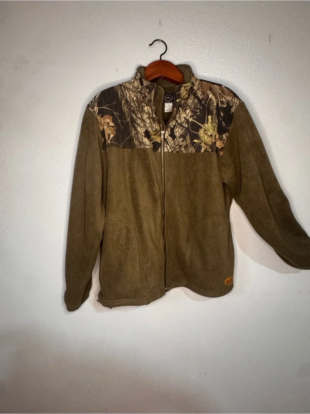 Bear Creek Outfitters Camo Fleece Jacket XL Hunting Gorpcore